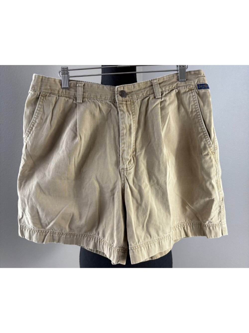 Vintage Kahala Shorts Mens 34 Made in Fiji Khaki Sportfishing 100% Cotton